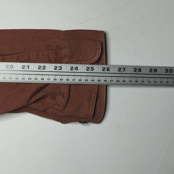 Charter Club Room Mens Button Up Long Sleeved Shirt Tomato Red Size XL - Picture 12 of 12